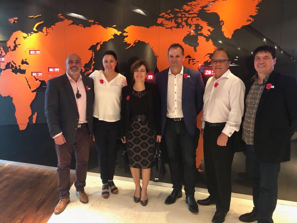 The Team in Singapore
