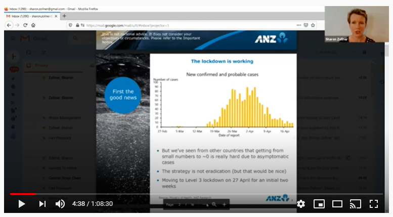 ANZ Zoom Webinar